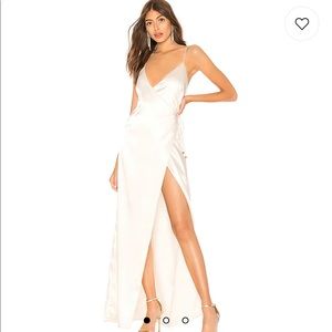 coco high slit maxi dress about us